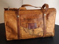 Borsa borsetta in pelle Prima Classe Alviero Martini 33x22. Tote Bag marrone