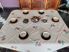 SERVIZIO DA THE INGLESE WHITE STONE ANNI 70