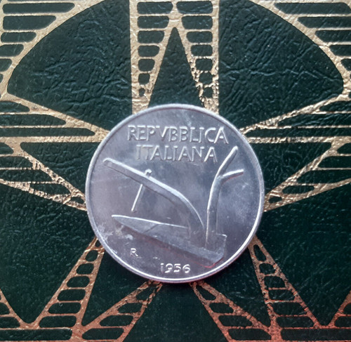 Lire 1956 - , (spighe)
