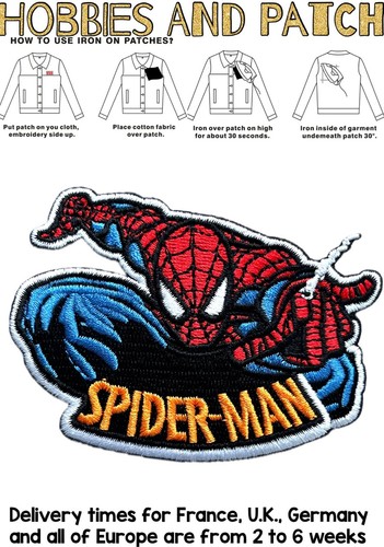 Patch spider man - spider-man, toppa