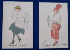  CARTOLINE ART NOUVEAU _ MODA