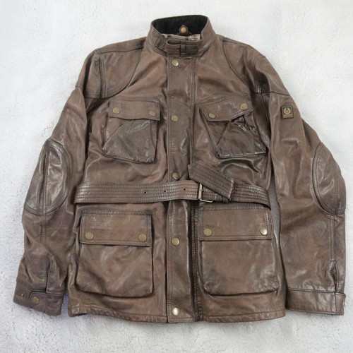 Giacca pelle uomo vintage