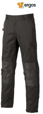 U POWER Pantaloni da Lavoro ALFA Multistagione da Uomo Nero ?PREZZO OUTLET?