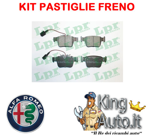 Kit pastiglie freno posteriori - kit,