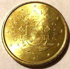 50 CENTESIMI EURO CENT 2024 - CITTÀ DEL VATICANO - VATICAN CITY