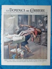 La Domenica del Corriere 5 ottobre 1947 Vimodrone - Caltanissetta - C. Fischer