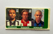 RONALDO Luis Nazario Inter AMOROSO Udinese BARONIO Vicenza Dolber 1997  1998