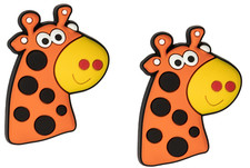 2x Manopola Mobili Giraffa