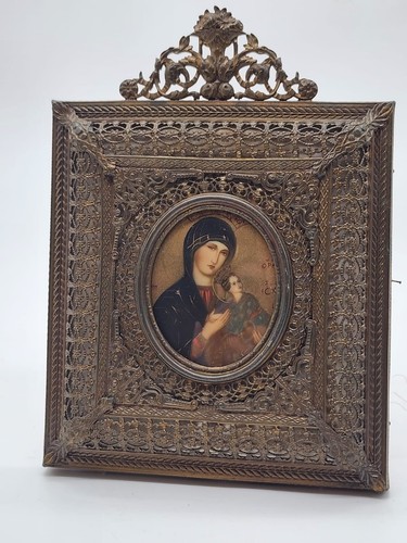 Antico cammeo religioso - antico,