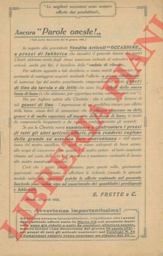 Frette catalogo di - frette,