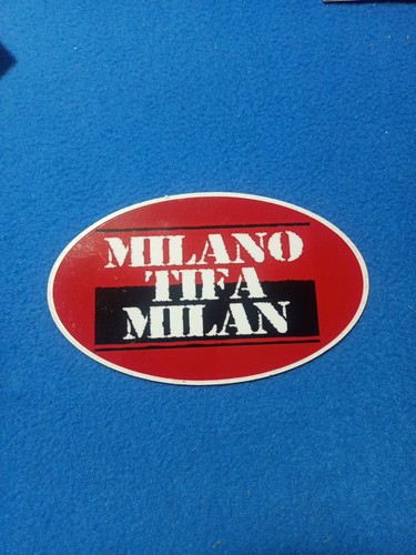 Adesivo milan csm - milan, sud