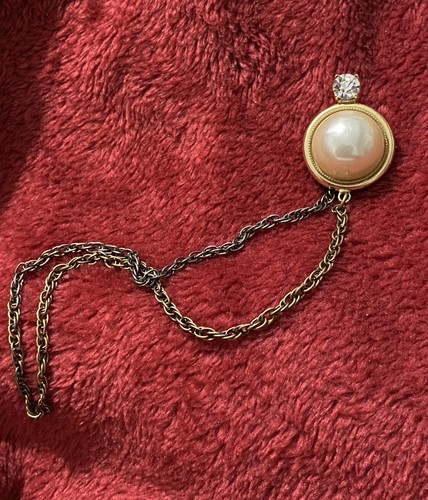 Spilla ugo correani - oro, perla