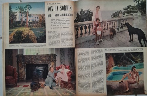 Ritaglio giornale silvana - giornale,