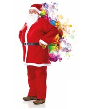 Costume vestito babbo - vestito, natale