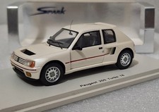 Peugeot 205 Turbo 16 T16 versione stradale perla 1984 bianco 1:43 scintilla S1263 RARO!!!