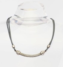 Collana Modernista In Argento