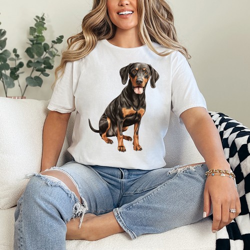 Shirt doberman cane - t-shirt,