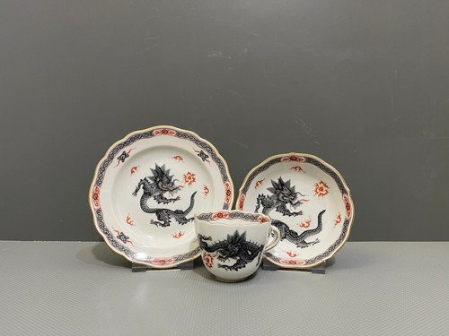 Meissen moka coperta pezzi - meissen,