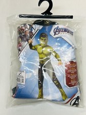 Marvels Avengers End Game 4 Pezzi Incredibile Hulk Costume Imbottito Gioventù Taglia Large