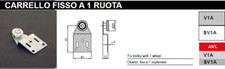 Carrello a 1 Ruota in Acciaio