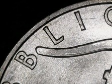 5 LIRE 1975 ERRORE - FRATTURA