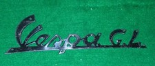PIAGGIO VESPA G.L FREGIO STEMMA LOGO BADGE IN METALLO D'EPOCA
