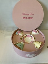 RARO SET 4 TAZZE E PIATTINI