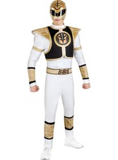 Costume power ranger bianco - ranger,