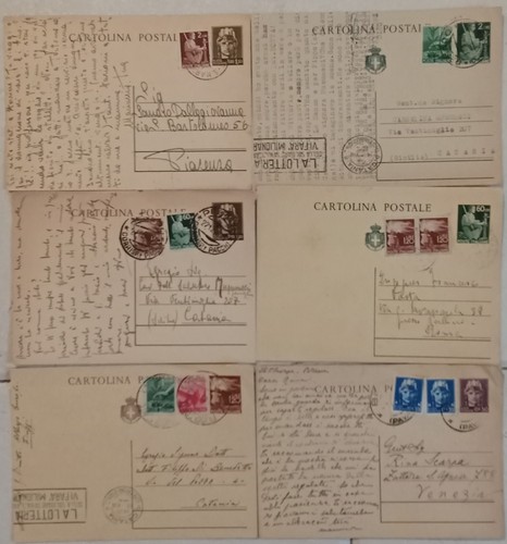 Lotto interi storia postale - lotto,