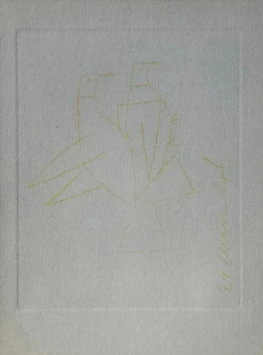 Pablo picasso due colombe - picasso:,