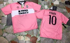 maglia juventus ufficiale POGBA 10 official JERSEY juve AWAY ROSA JERSEY 2015/16
