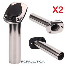 2 X PORTACANNE INCASSO INOX