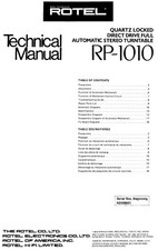 Service Manual Guide For Rotel