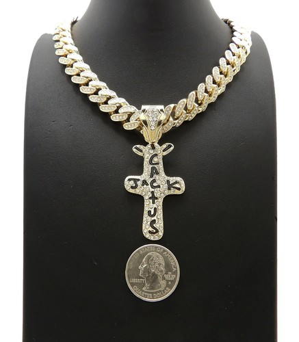 Collana catena piena - di, pietre