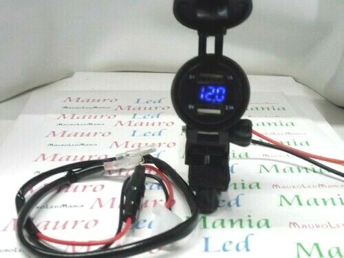 Usb doppia 12v 24v - doppia, 3,1a-12v-24v