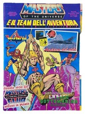 MASTERS E IL TEAM DELL'AVVENTURA MOTU MAGAZINE BRAVESTARR ISSUE 6 1986 RARE 
