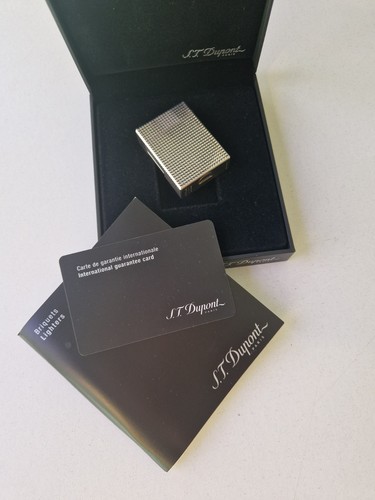 Briquet dupont métal argenté - métal,