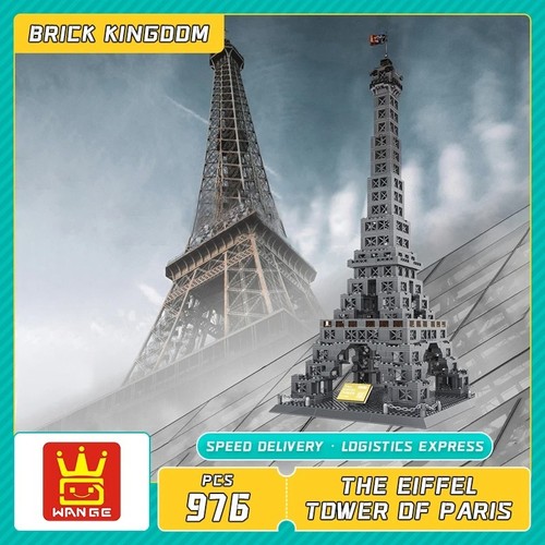 976pcs wange torre eiffel - 976pcs,