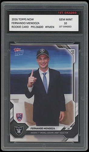 Fernando mendoza 2026 topps - 2026,