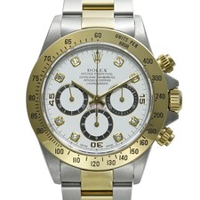 Rolex daytona 16523g white - rolex,