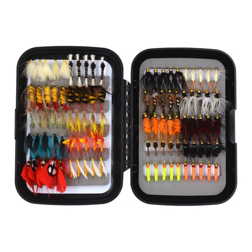 100 esche pesca mosca con - mosca,