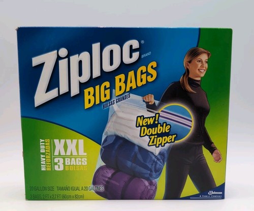 Ziploc big bags - big, 20