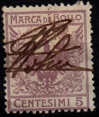 Italia regno 1905 marca da - 1905,