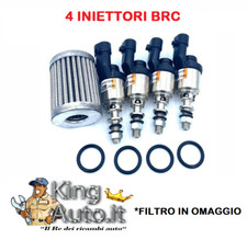 4 INIETTORI BRC GPL ARANCIONE