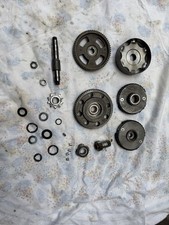 Campana Frizione Con Albero E  Ingranaggi  Motore Rizzato 122  Califfone Piu