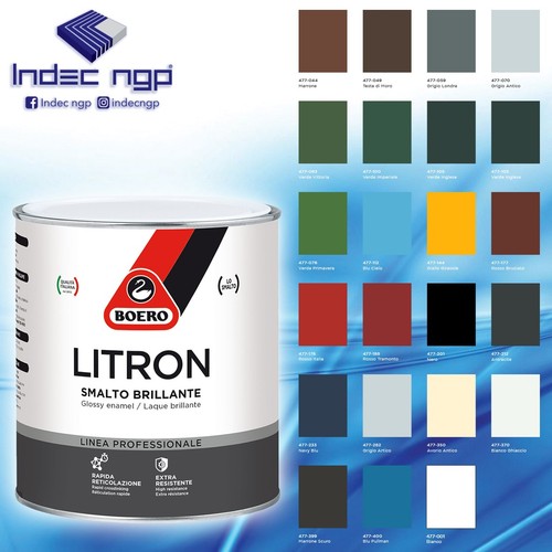 Boero litron smalto brillante - litron,