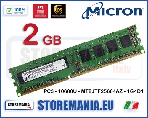 Micron ram 2gb ddr3 1rx8 - 2gb,