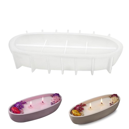 Stampi ovali silicone - in,