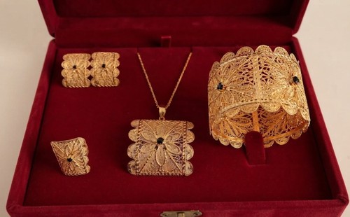 Parure bigiotteria filigrana