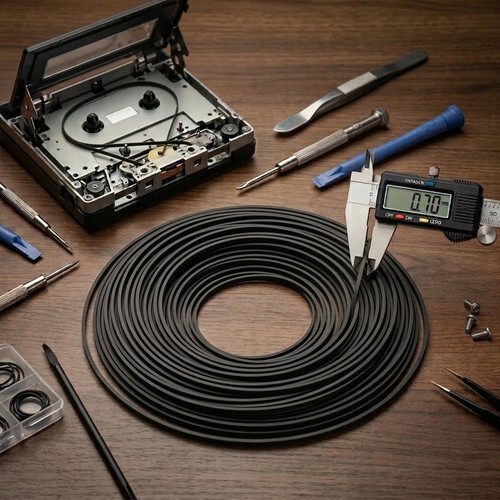30x square rubber belt mix - rubber,